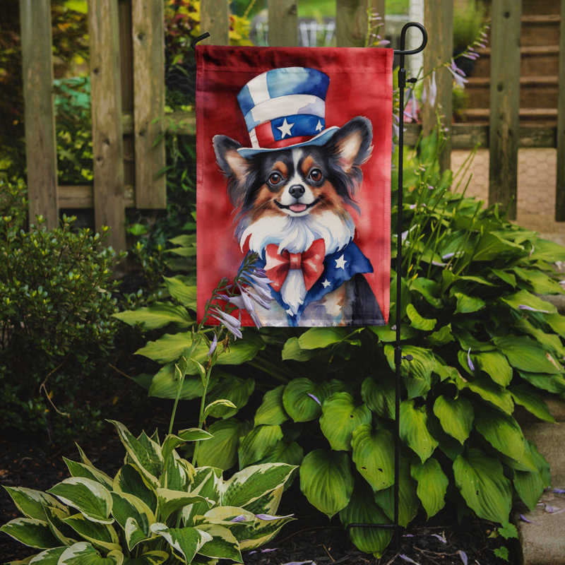 Drapeau patriotique du jardin américain, Papillon