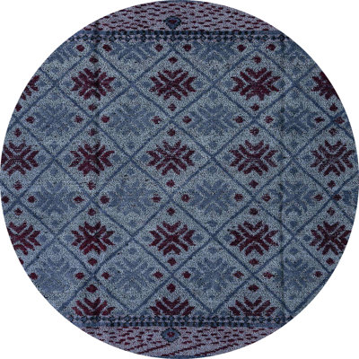 Tapis décoratif multicolore à motif abstrait