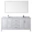 Ensemble de meuble-lavabo double 80 "avec miroir Daria-97902423-97902424-97902419