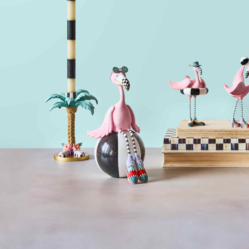 Patience Brewster Shelia Flamingo On Ball