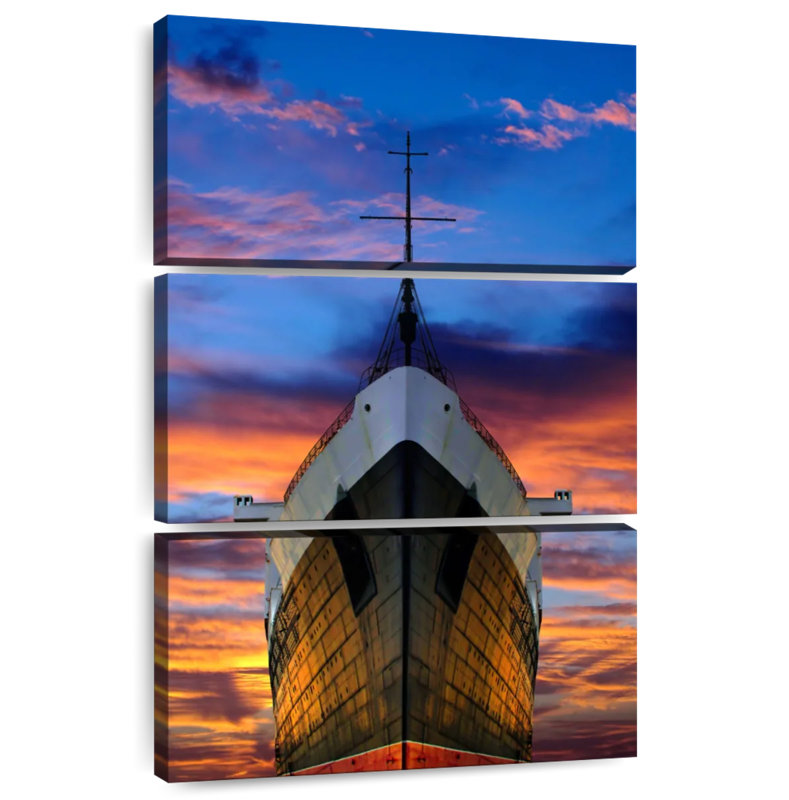 Mehar Ship Head, 57" H x 36" W