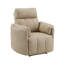 Fauteuil inclinable moderne en tissu beige