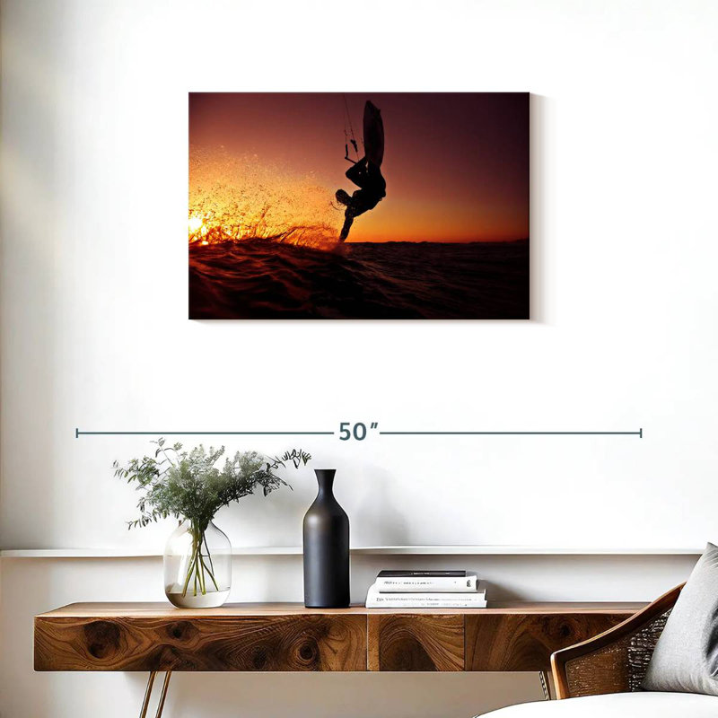 Kite-surf Sirci Sundown, H 20 po x l 30 po