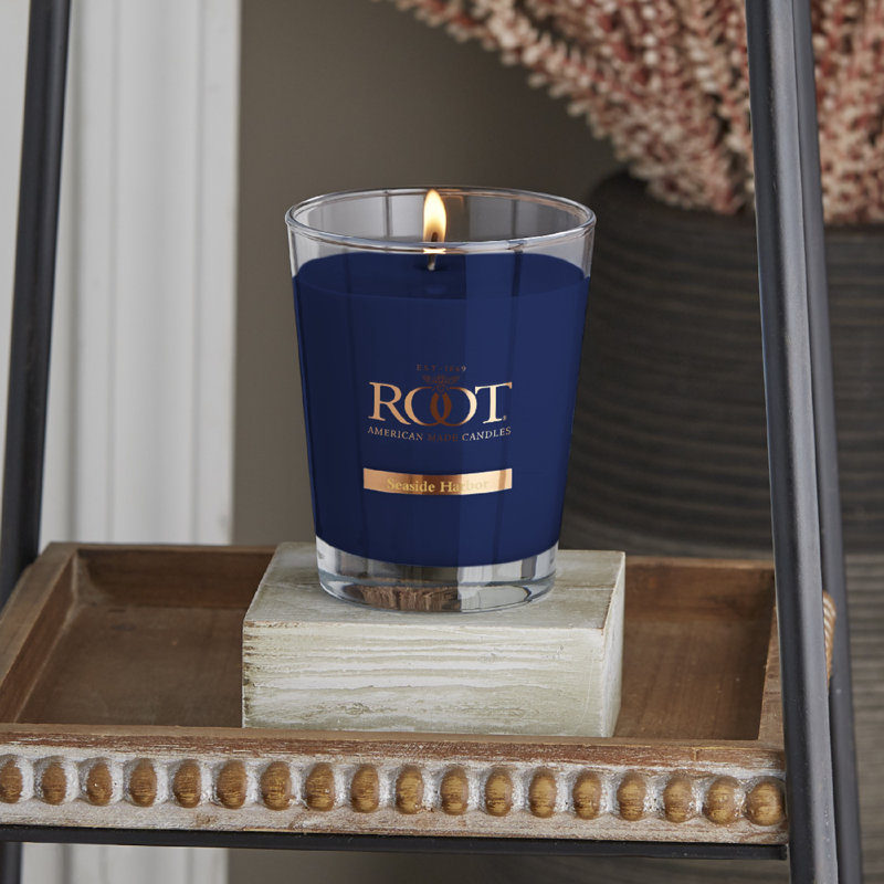Seaside Harbor Scented Jar Candle, 3.2" H x 3.5" W x 3.5" D