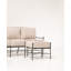 Repose-pieds d'extérieur avec coussin Lucier-39267505