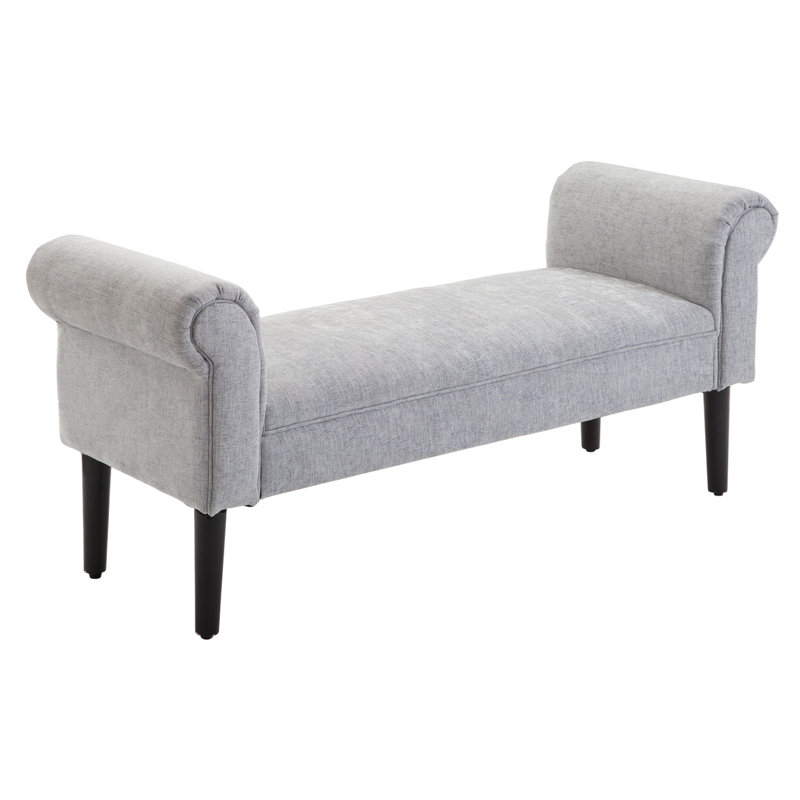 Upholstered Bench, Polyester Blend