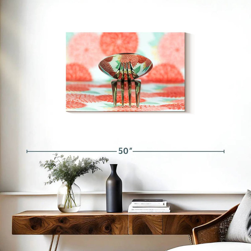 Senne Spoon On Fork, 20" H x 30" W