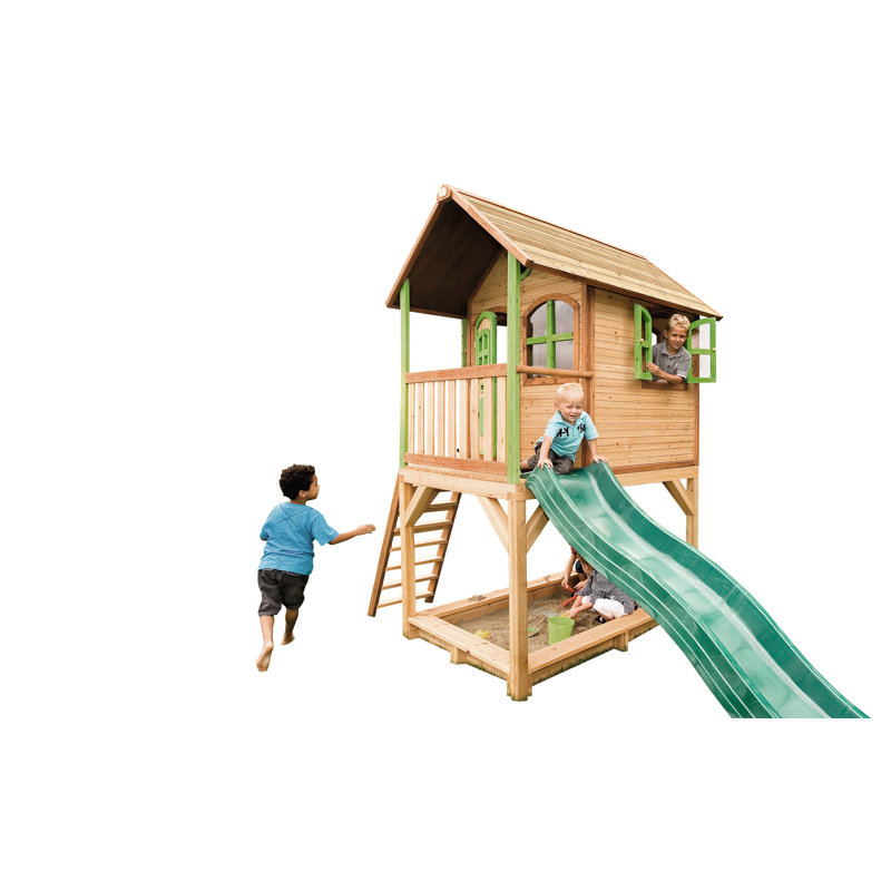 AXI 370cm W x 172cm D Outdoor Hemlock Wood Playhouse