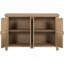 Buffet de rangement 4 portes avec tablettes réglables