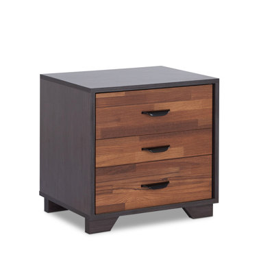 Appealing Walnut Accent Table With Drawers By Fascinating & Drawer Utility