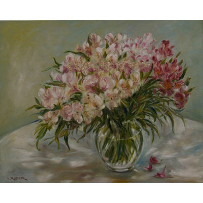 Alstromeria rougissante