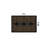 Geometric Border Dark Gray/Natural Easy-Care Jute-Style Indoor/Outdoor Flat Woven Area Rug-648601958-648601953
