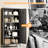 Storage Cabinet With Feets-Metal Home Kitchen Pantry Cabinets With Doors And Adjustable Shelves,Organization Locker For Cupboard/Bedroom/Dining/Living/Bathroom/Office/Garage Room-2109223993