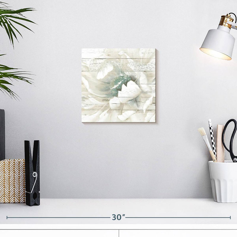 Avery Weathered White II, 10" H x 10" W