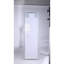 Miroir pleine grandeur avec corps de meuble-lavabo lumineux et miroir à DEL avec miroir mural de grande taille, coins arrondis, chambre à coucher, salon, vestiaire, hôtel