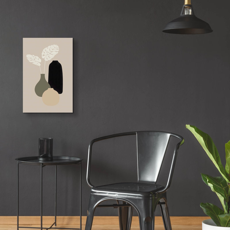" Three Vases 2 " by Incado, 24" H x 16" W x 0.2" D