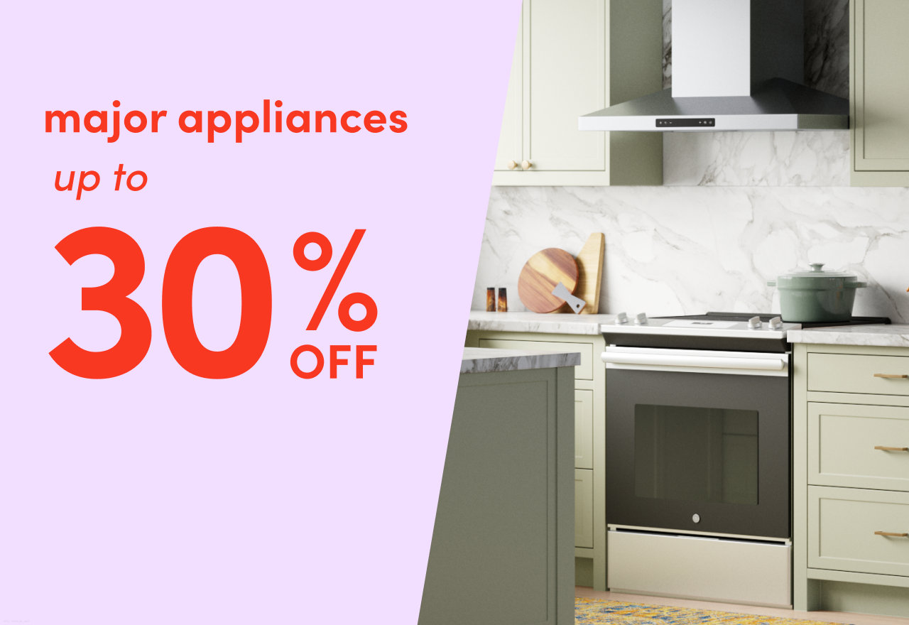 major appliances clearance