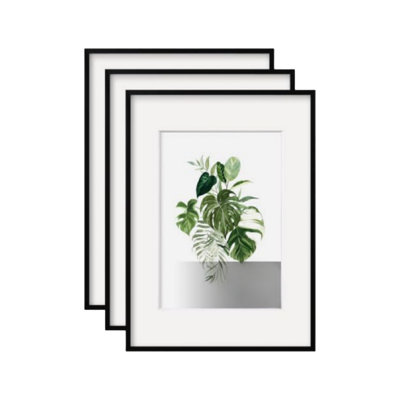 Display A2 Picture Frames 3 Pcs Covered by Plexiglass