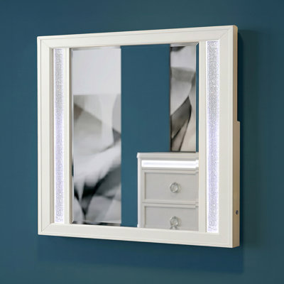 Miroir de chevet rectangulaire Ankara