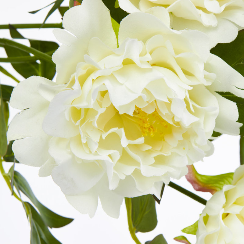 Coussinet de pivoines de luxe artificiel