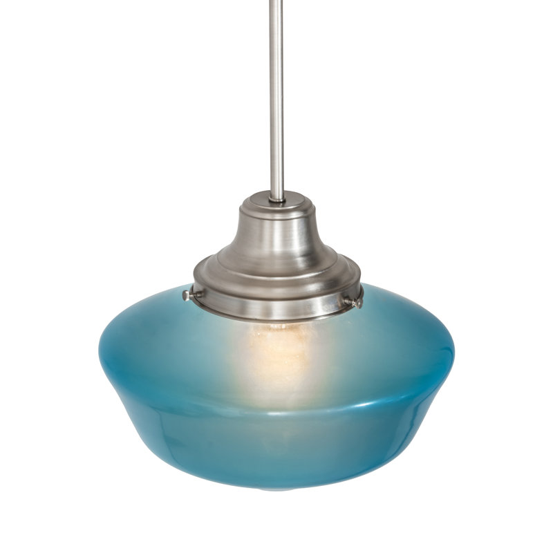 Luminaire suspendu 1 lumières scolaire single Moshier