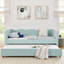 Lit de jour simple, canapé-lit convertible 3-en-1 Gingham-131204931-131204930