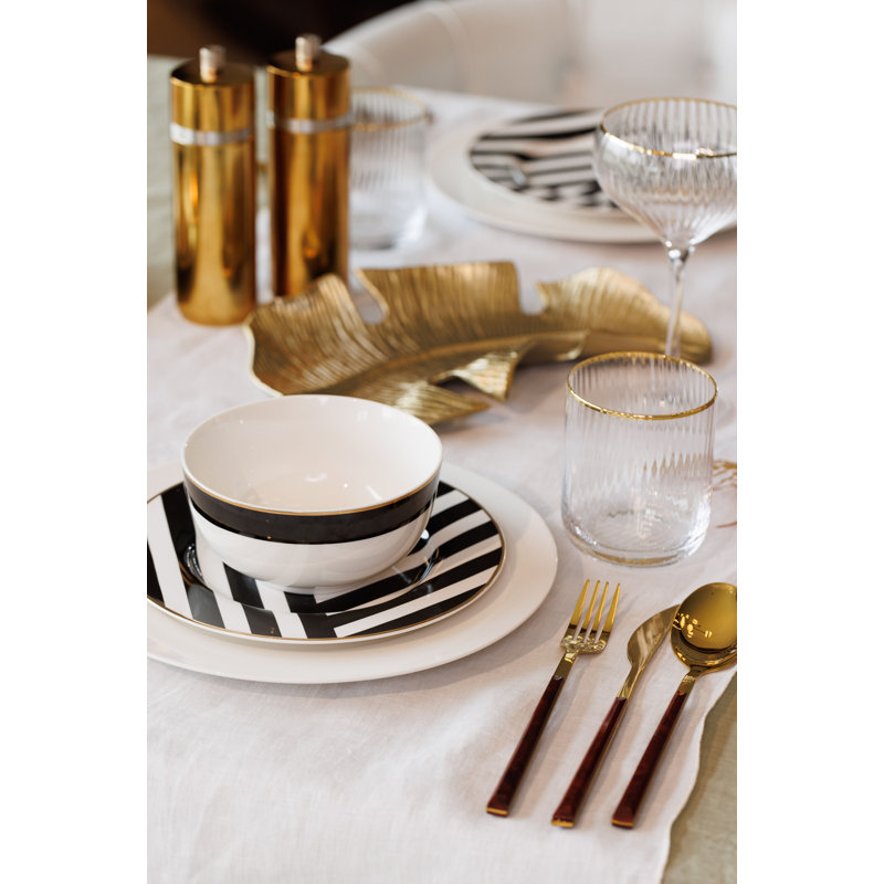 Mikasa Luxe Deco China Dinner Set
