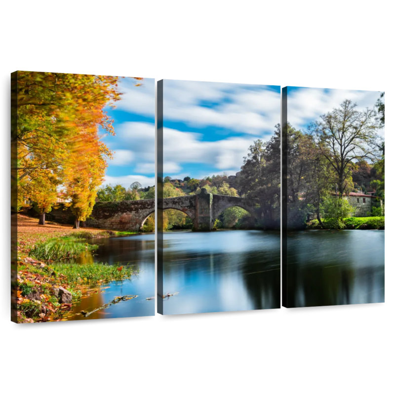 Automne galicien, H 20 po x l 33 po