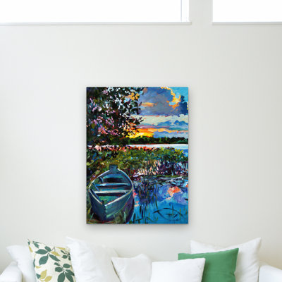 « days end » par david lloyd’s glover, reproduction d’art sur toile