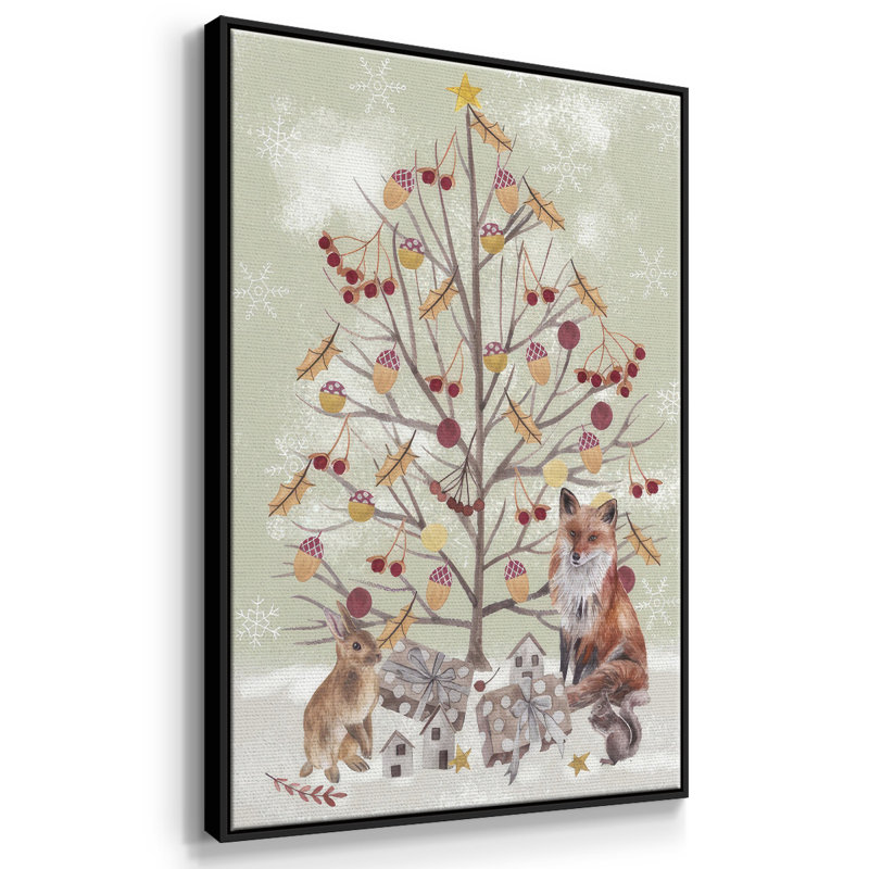 " Christmas Time Collection B ", Black, 25" H x 17" W x 1.5" D