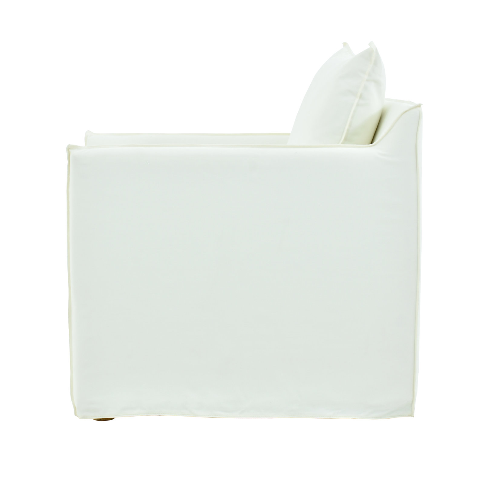 Kieger Club Chair, White