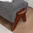 Karsen Upholstered Bench With Solid Wood Leg-850480767