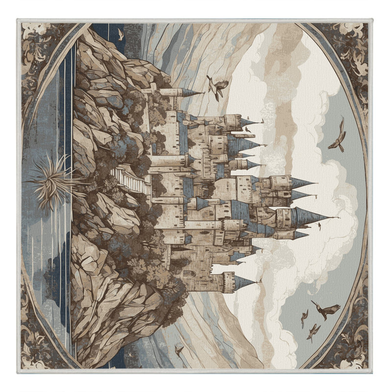 Tapis Crownspire, Carré 7 pi