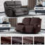 Housse pour fauteuil inclinable extensible 2 places Wald, Housse pour causeuse inclinable-599631068