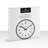 10 Inch Silent Continuous-Sweep Analog Wall Clock