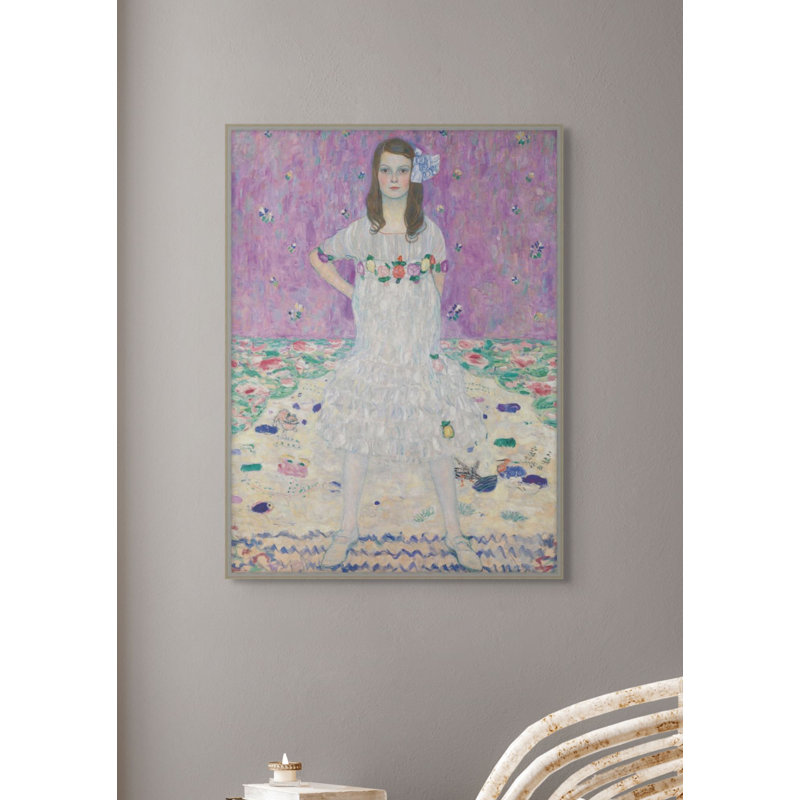 Playroom In Lilac 1 Print, 32.25" H x 24.25" W