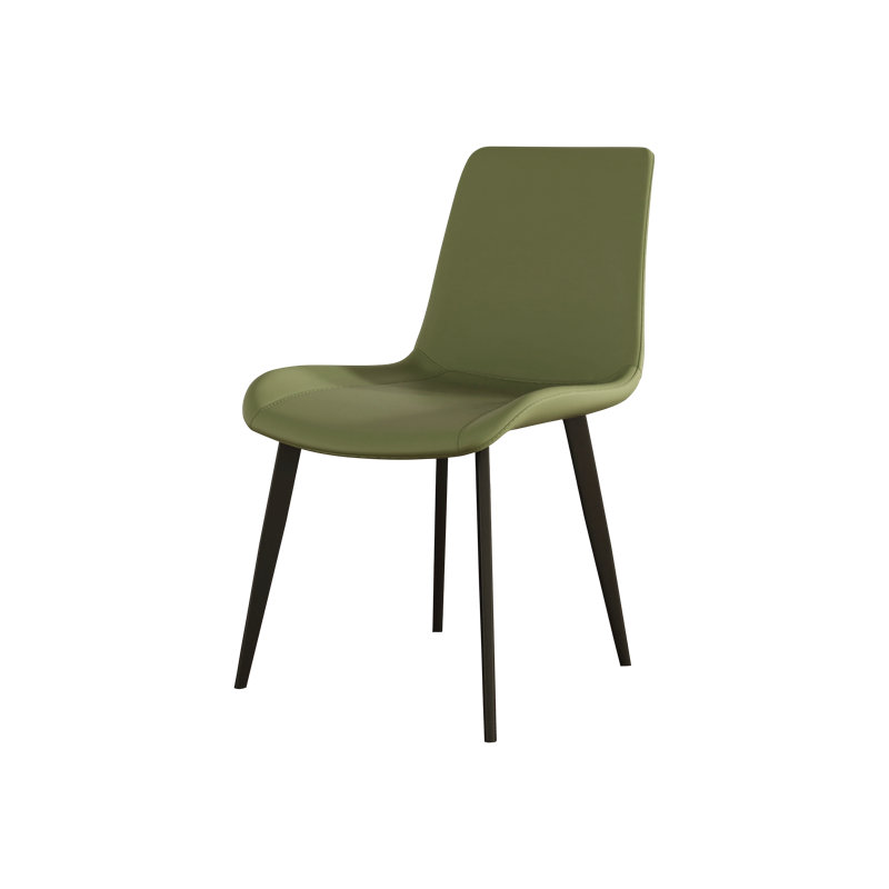 Chaises de salle à manger 2 pièces, Vert olive