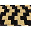 Tapis noir Jessen