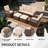 6 Piece Outdoor Patio Furniture Set-27312884-27312882