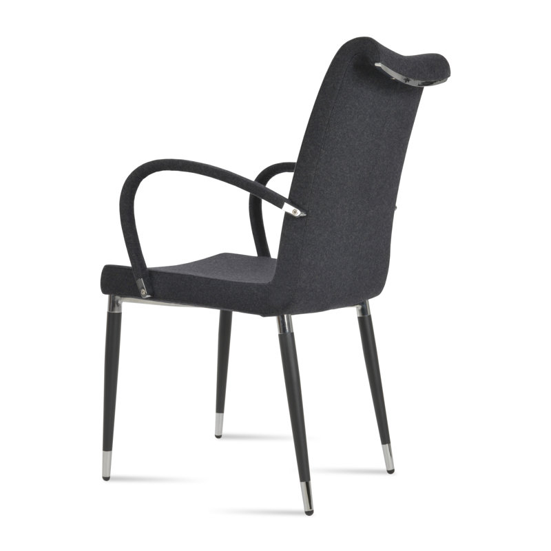 Chaise avec accoudoirs Tulip Ana