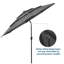 324cm Tilt Market Parasol-122558129