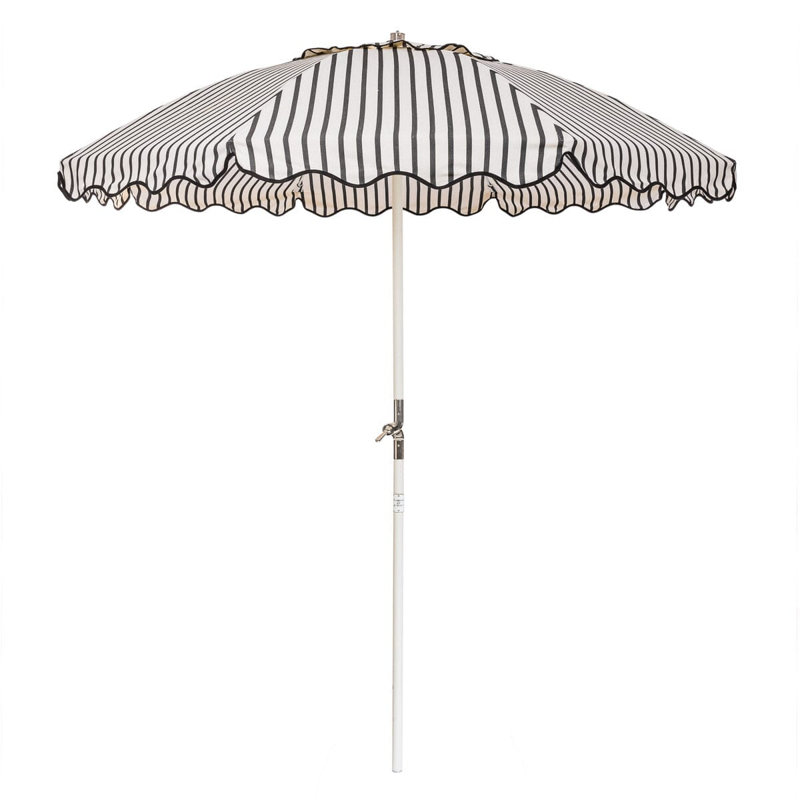 PARAPLUIE CLUB - RAYURE MONACO, Rayure noire