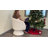 Modern Upholstered Swivel Barrel Chair-1394183170