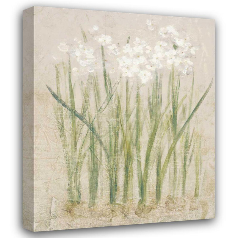 «Red Barrel Studio® Blum, Cheri», reproduction d'art sur toile tendue sous le titre «Narcissus Light», H 44 po x l 36 po