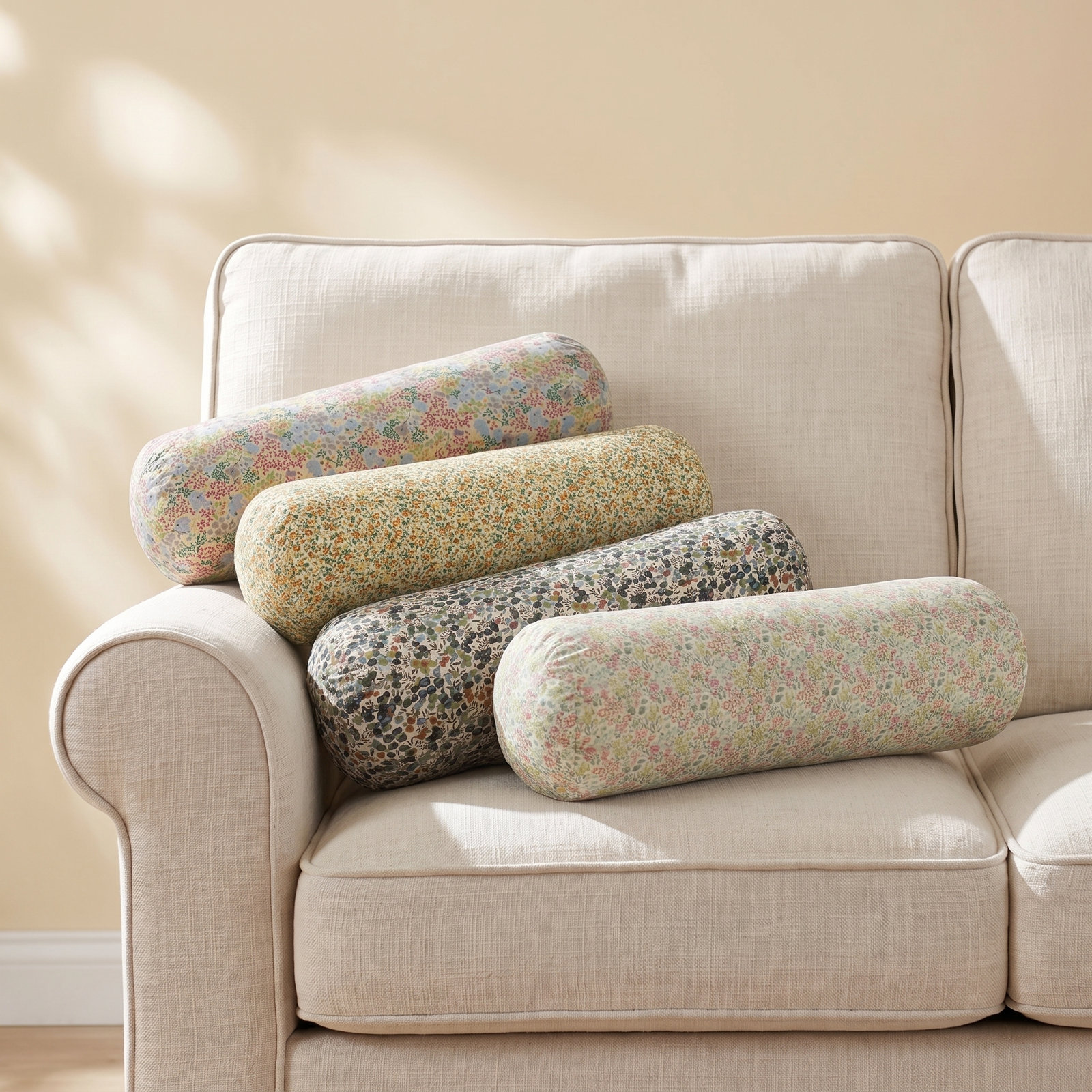 Adriatic 17" x 6" Cotton Throw Pillow