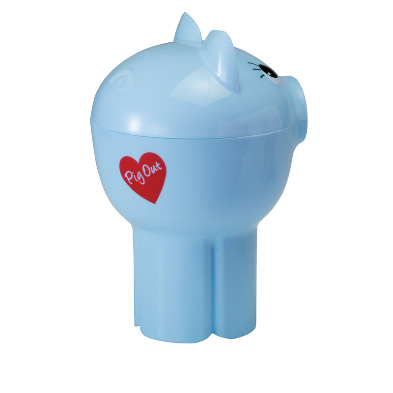 Contenant de transport pour aliments PigOut, Bleu