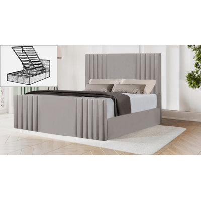 Bellissa Upholstered Ottoman Storage Bed