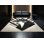 Tapis beige moelleux moelleux à motif géométrique art déco Tockington Caracal