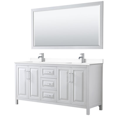 Daria 72'' W Double Vanity