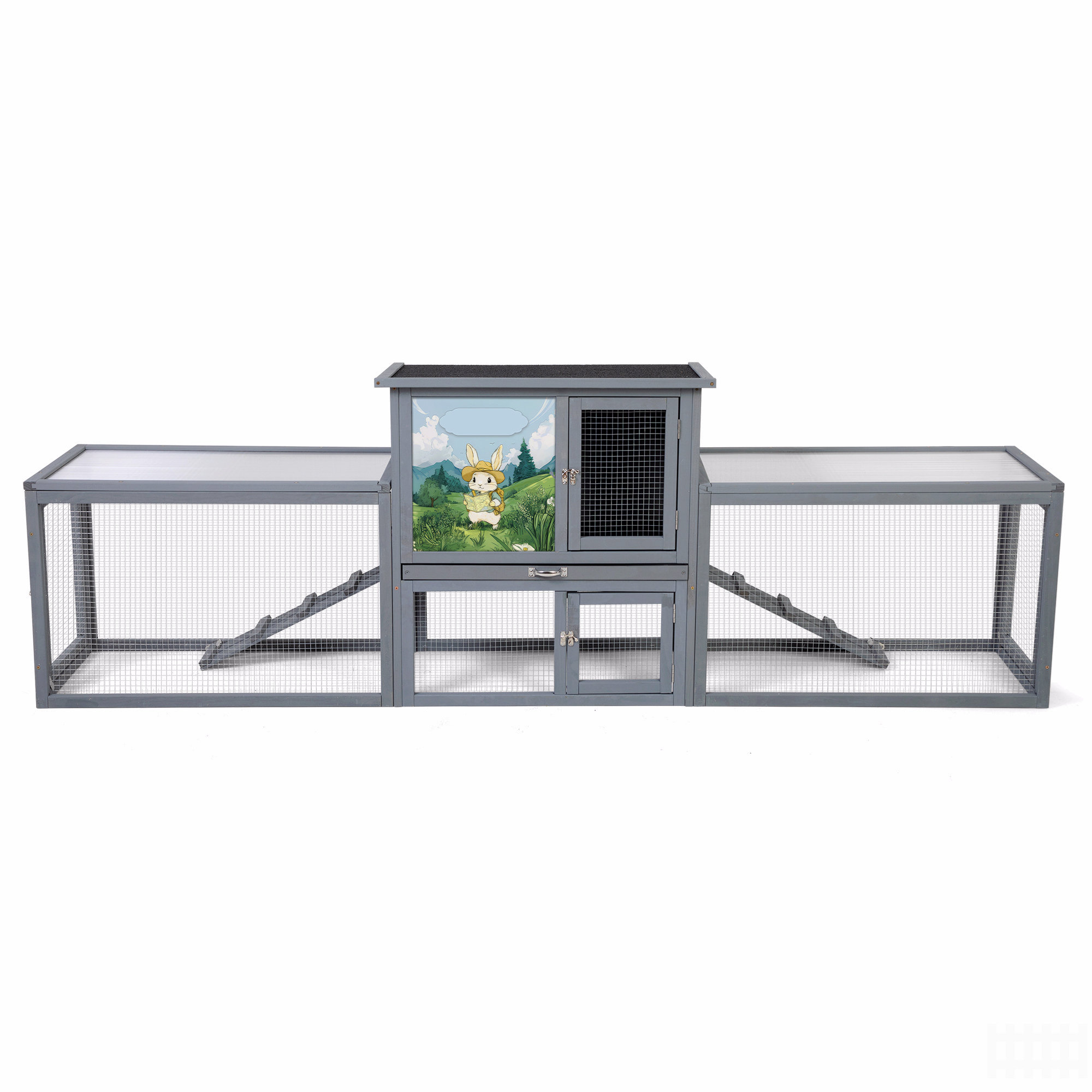 Niro Sportgeräte Rekstang, turnstang, turnrek, outdoor, tuin, metaal, gepoedercoat, weerbestendig, tot 130 kg, 78 cm, 122 cm en gewenste lengte